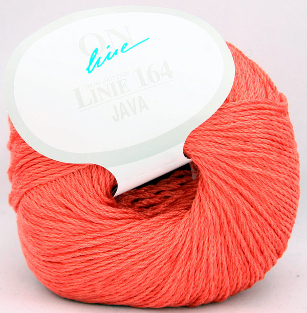 Linie 164 Java kräftiges lachs/ apricot Farbe 204