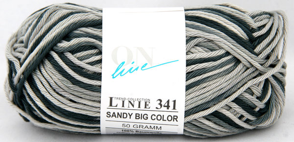 Linie 341 ONline Sandy Big Color schwarz/grau
