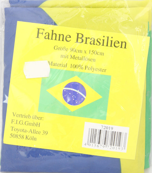Fahne Brasilien 90x150cm