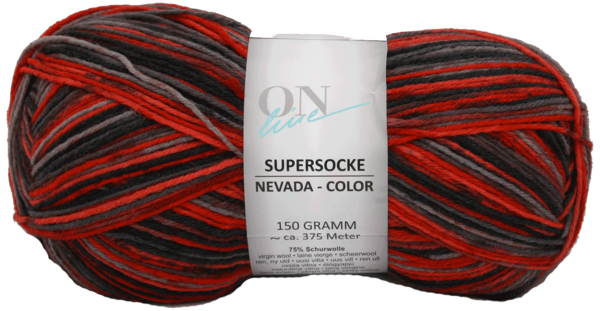 Supersocke ONline Nevada Color 6fach Fb. 1932