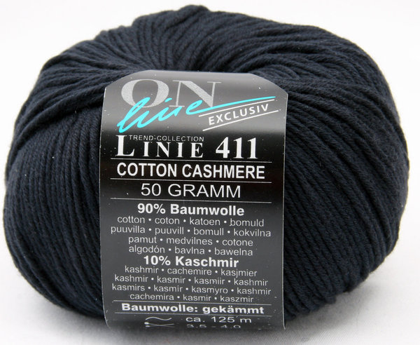 ONline - Cotton Cashmere schwarz