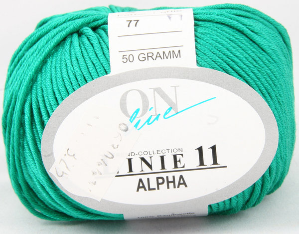 Linie 11 - Alpha - ONline grün Fb. 77