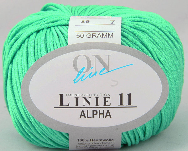 Linie 11 - Alpha - ONline grün Fb. 85