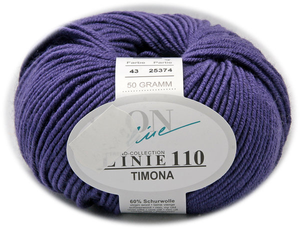 Timona - Online Wolle - Linie 110 lila