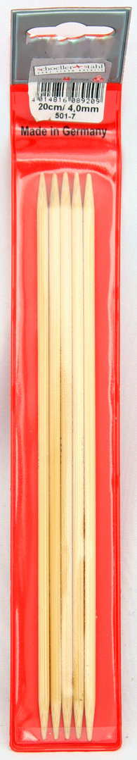 Schoeller+Stahl Nadelspiel Bambus NS 4